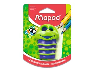 Puntenslijper Maped Croc Croc Bug 2-gaats assorti - 4