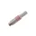 Vrouwelijke Rca Plug - Vernikkeld - Rood
