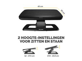 Voetensteun Fellowes Hana LT zwart - 3