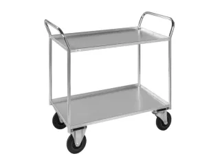 etagewagen,draagverm. 400kg,2etage(s),laadvl. LxB 940x440mm,staaletage - 1
