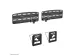 OUTLET Support mural Neomounts WL30-265BL1 ultra-plat pour écran 43-8