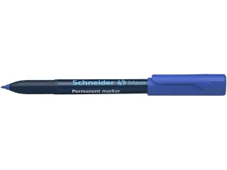 Marker Schneider Maxx 240 permanent ronde punt blauw - 5