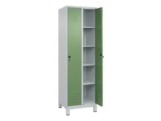 wasgoedverdeelkast,HxBxD 1950x600x500mm,vak B 300mm,draaigrendel - 2