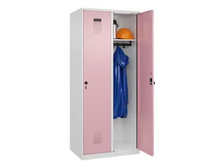 locker,HxBxD 1850x800x500mm,2vak,vak B 400mm,draaigrendel - 1