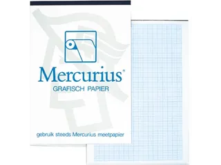 millimeterpapier, ft A4, blok van 50 vel - 2