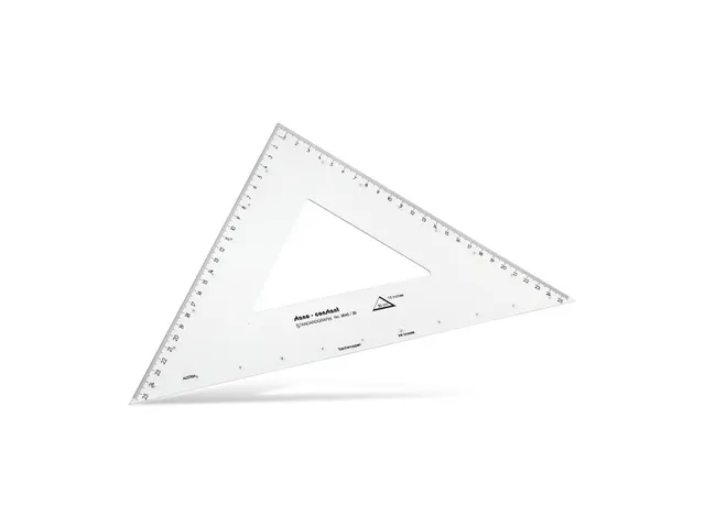 Tekendriehoek Standardgraph CONSTANT 45 graden 35 cm