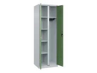 wasgoedverdeelkast,HxBxD 1850x600x500mm,vak B 300mm,draaigrendel - 2