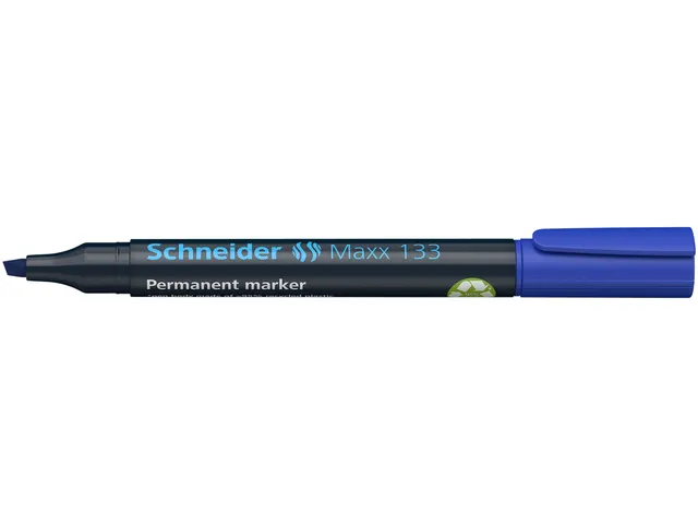 Viltstift Schneider Maxx 133 schuin 1-4mm blauw