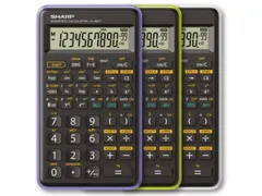 Calculator Sharp-EL501TBVL zwart-violet wetenschappelijk