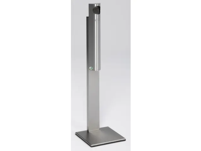 Staande Asbak 3.5 liter Hxbxd 1250x310x310mm Rvs