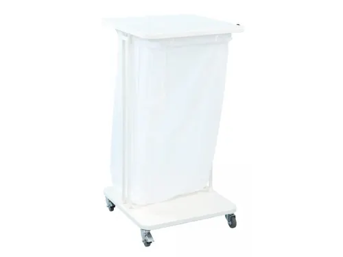 Verrijdbare Afvalzakhouder Saekko Boy Wit 120 Liter