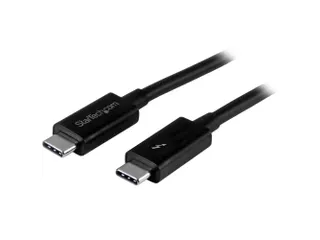 1 meter Thunderbolt 3 kabel 20Gbps 100W Power Delivery en 4K video - 1