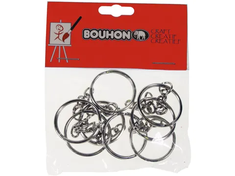 Sleutelhanger, 25 Mm, Blister Van 8 Stuks