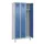 locker voor scheiding van kleding,HxBxD 1950x900x500mm,3vak