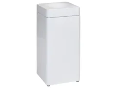 afvalbak,zelfblussend,40l,HxBxD 760x350x350mm,kop wit,romp metaal wit