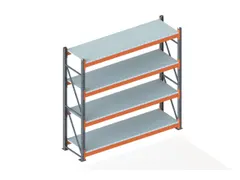 Breedvakstelling Basisveld Hxbxd 2700x2870x800mm 4 Stalen Legborden