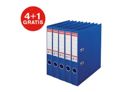 Ordner Esselte No 1 Power PP 50 mm blauw 5 stuks