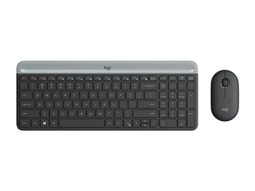 Logitech MK470 Toetsenbord QWERTZ Duits + muis RF Draadloos