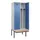 locker met bank,voor scheiding van kleding,HxBxD 2120x800x815mm,2vak