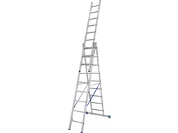 multifunctionele telescoopladder,3x9,sporten,balk L 2,6-6,05m