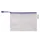 Opbergtas Tarifold met rits 235x165mm PVC blauw