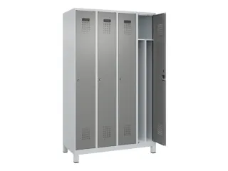 locker voor scheiding van kleding,HxBxD 1950x1200x500mm,4vak - 1