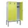 locker,HxBxD 2120x1200x500mm,3vak,vak B 400mm,cil.-slot,voetonderstel