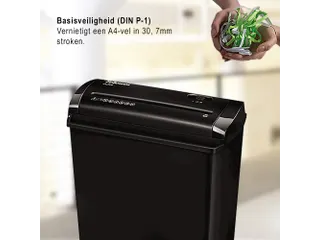 Papiervernietiger Fellowes P-25s 7mm Stroken P-2 - 3