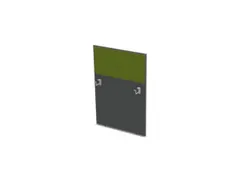 cache de banque d'accueil p. table de bureau MS-gris foncé BN7048-ver