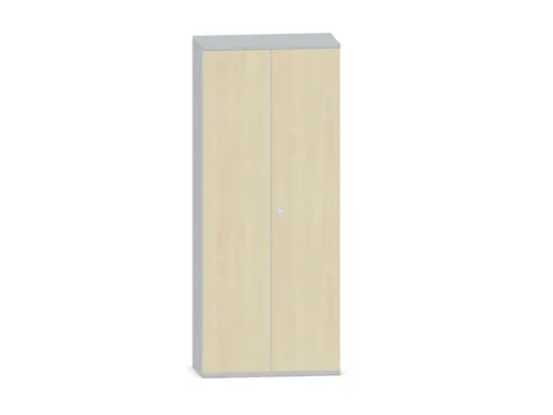 Kantoorkast 1920x800x430mm Decor Romp Lichtgrijs Decor Front Esdoorn