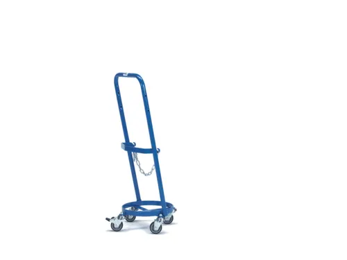 Flessenkar,draagverm. 80kg,laadvl. Ø 310mm,1x11l fles,platform open