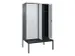 locker voor scheiding van kleding,HxBxD 2120x1200x815mm,4vak