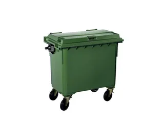 Contivia 4,vuilnisbak 4wielen 660L groen - 2