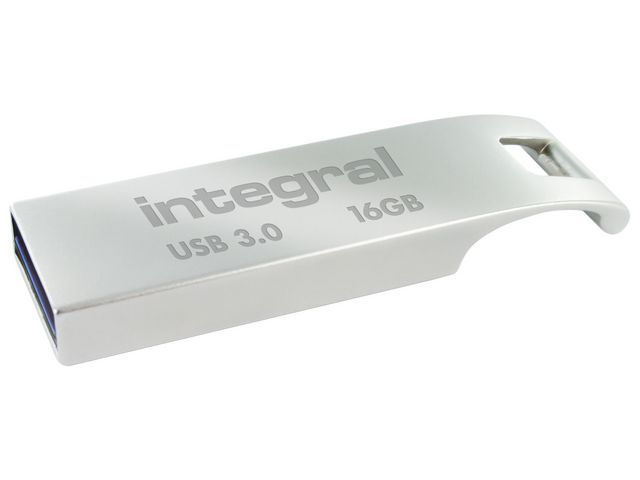 Metalen ARC USB-Stick 3.0, 16GB, Zilver | USB-StickShop.nl