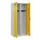 locker voor scheiding van kleding,HxBxD 1850x800x500mm,2vak