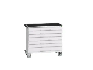 gereedschapswagen 965x1050x600mm antislipblad 7 laden RAL7035 - 1