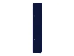Garderobekast 1802x305x305mm 1x2 Vakken Plaatstaal Oxfordblauw