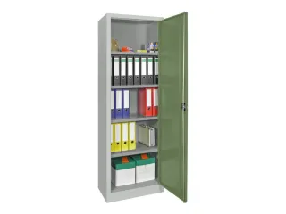 universele kast,HxBxD 1950x640x400mm,RAL7035,front RAL6011 - 2