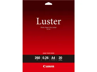 Canon Fotopapier A4 6211B006 20 Vel 260 Gram glanzend - 1