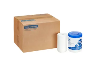 Kimtech 7752 poetsdoek Wettask DS wit - 1