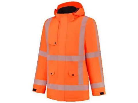 Tricorp 403703 parka, fluo oranje, maat L, per stuk