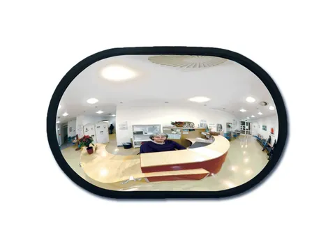 waarnemingsspiegel,HxB 335x525mm,spiegel acrylglas,frame zwart