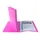Ringmap glanskarton A4 2R 15mm roze