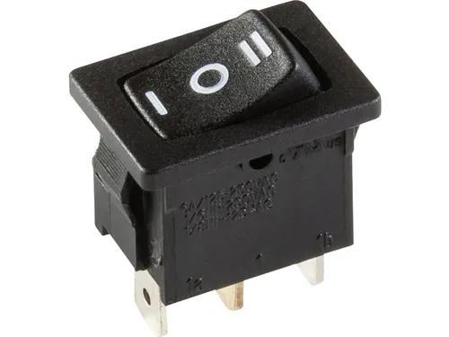 Vermogen Rockerschakelaar 3A-250V Spdt On-Off-On