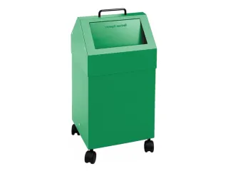 Afvalverzamelaar Vuurremmend 1X45 Liter 710X330X310Mm Groen - 4