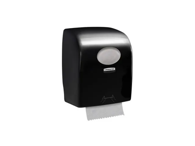 Distributeur essuie-mains Aquarius 7956 slimroll noir
