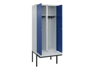 locker voor scheiding van kleding,HxBxD 2120x800x815mm,2vak - 2