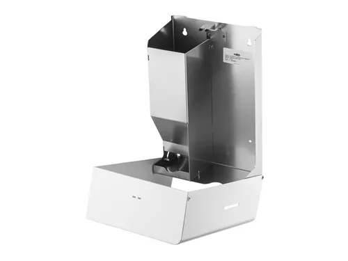 MediQo-line Maandverband- & tampondispenser klein RVS wit MQSTB P