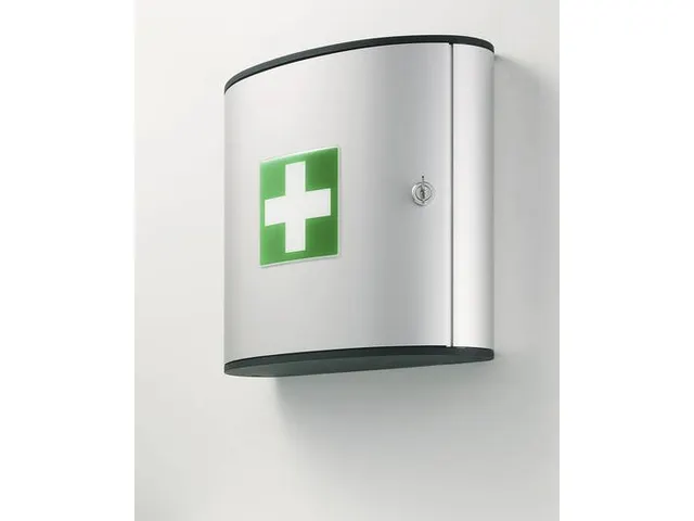 Verbandkast Box M zilver leeg