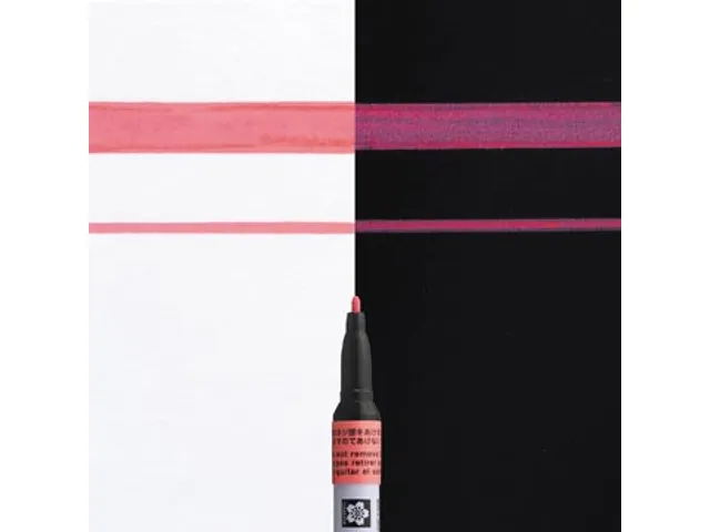 paint Marker Pen-Touch, fine, fluorescerend rood